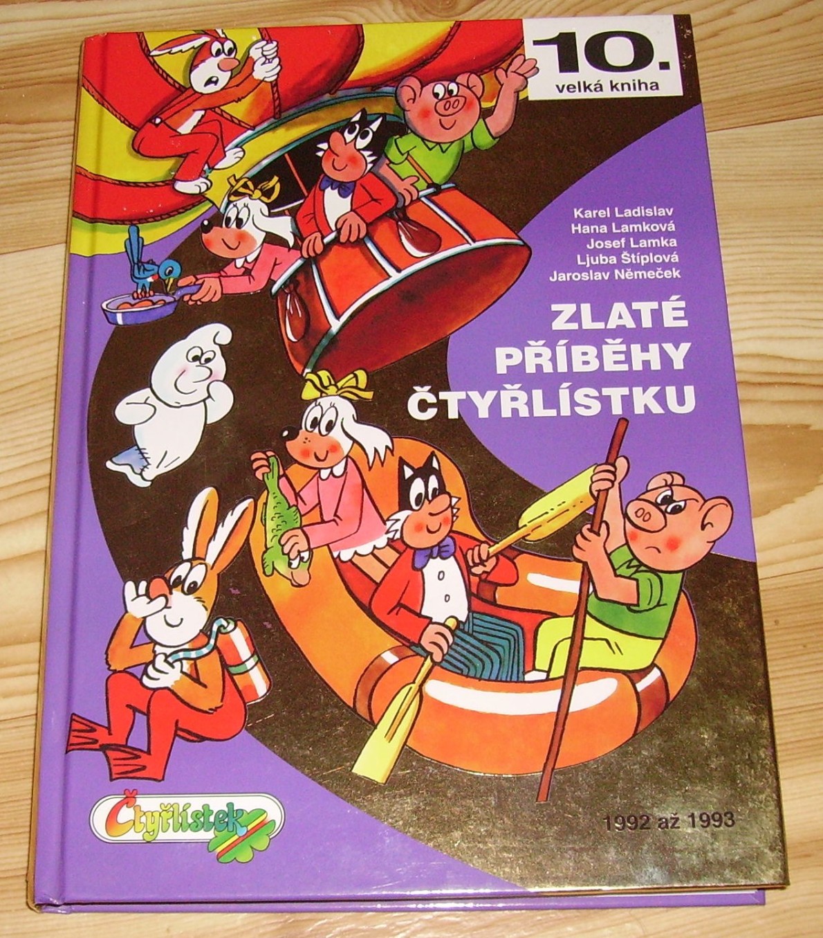 Velká kniha Čtyřlístku #10: Zlaté příběhy Čtyřlístku - 1992-1993