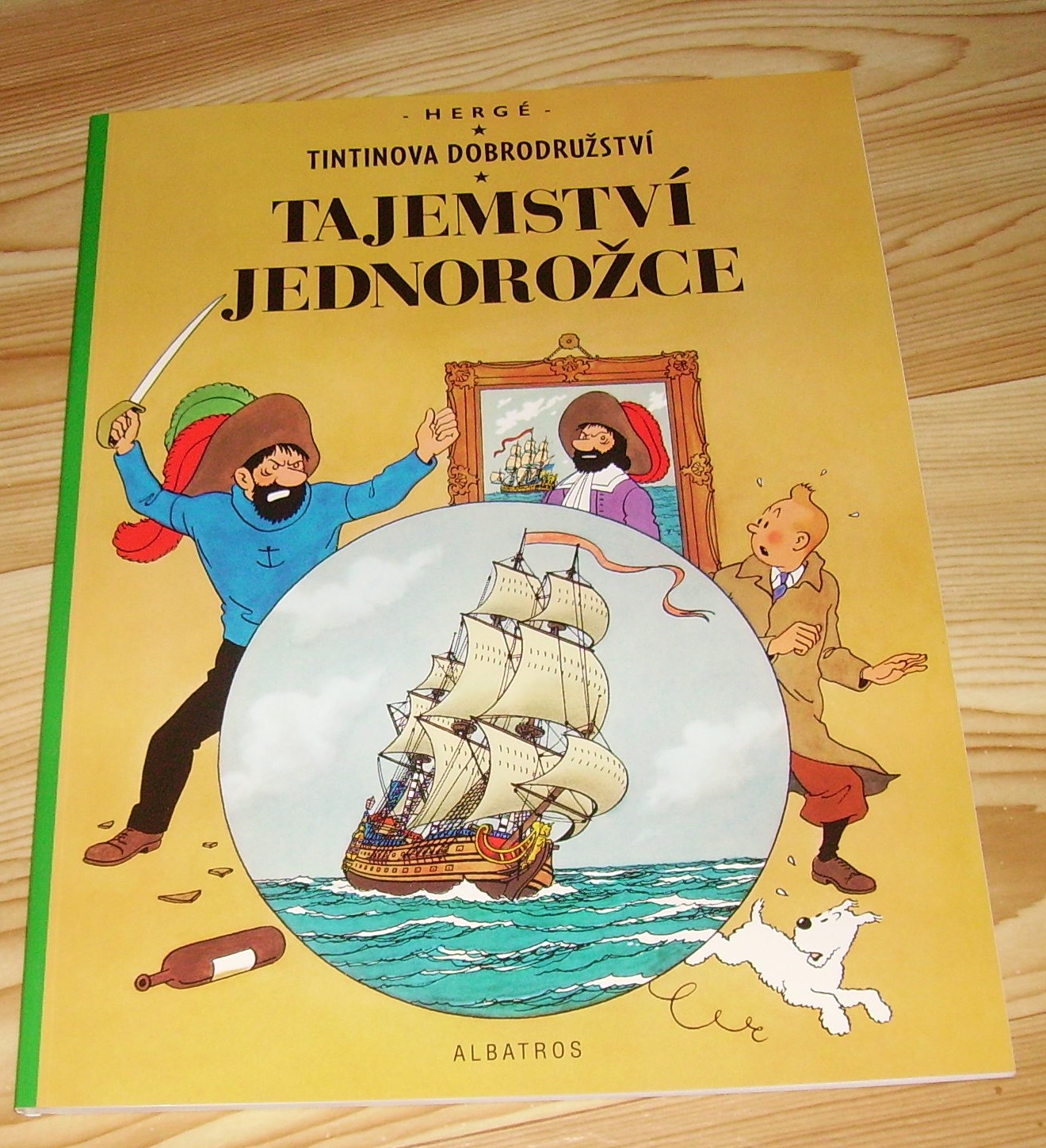Tintinova dobrodružství 11: Tajemství Jednorožce 