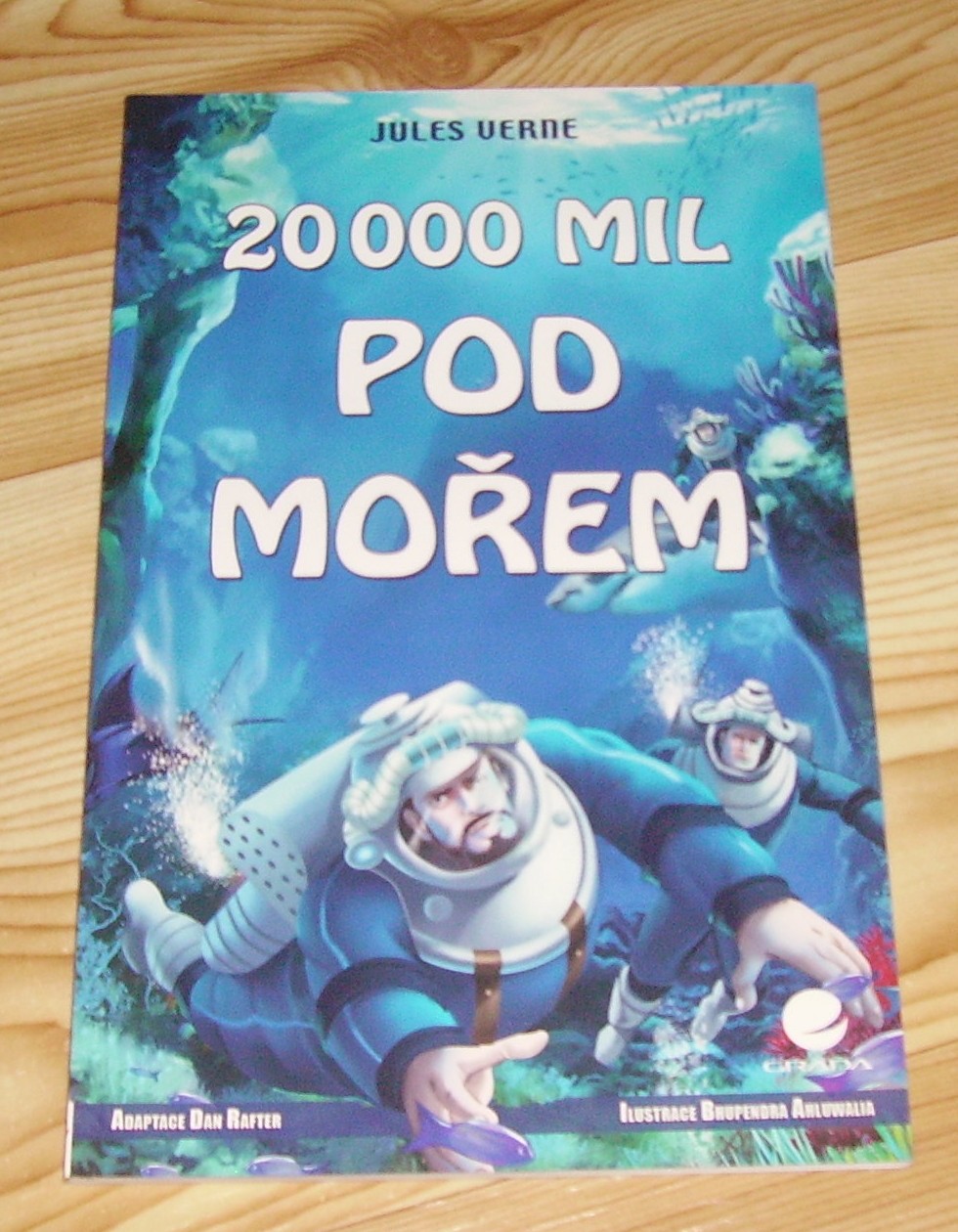 komiks "20 000 mil pod mořem" (Grada)