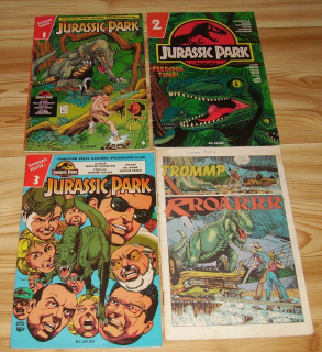Jurassic Park 1-4 (komplet)